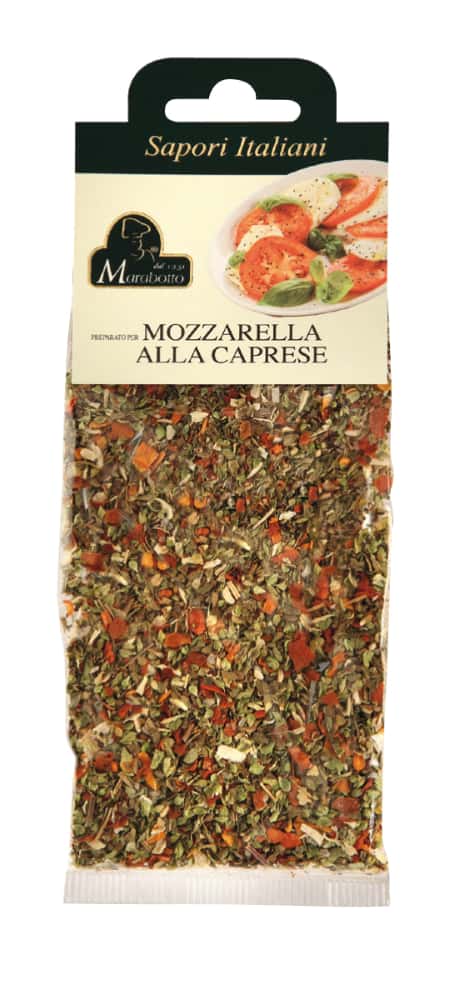 Mixture for Caprese mozzarella