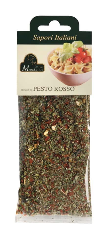 Mixture for red pesto sauce