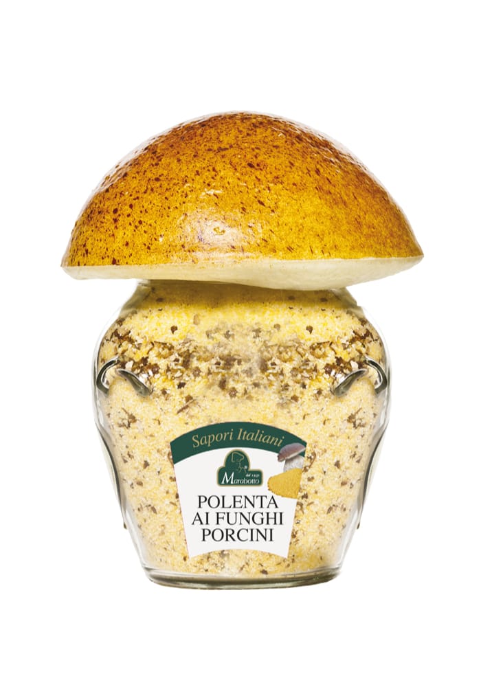Polenta with porcini mushrooms