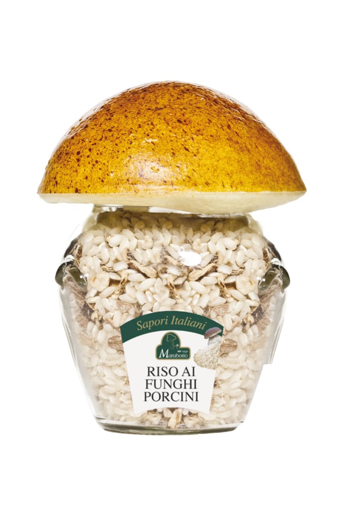 Rice with porcini mushrooms