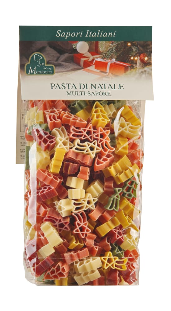 Multi-flavour Christmas pasta
