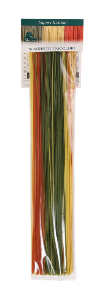 Spaghetti tricolori (lunghi)