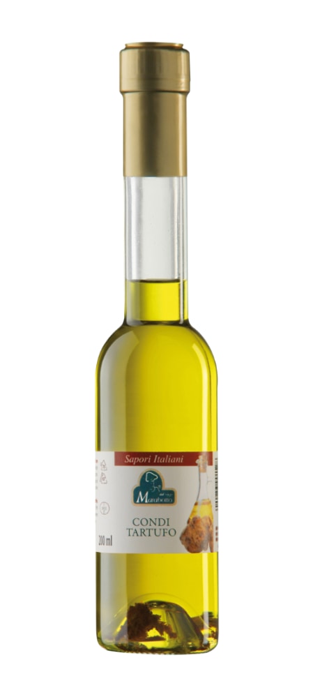 Würze basierend auf natives Olivenöl extra 98%, mit Trüffel
