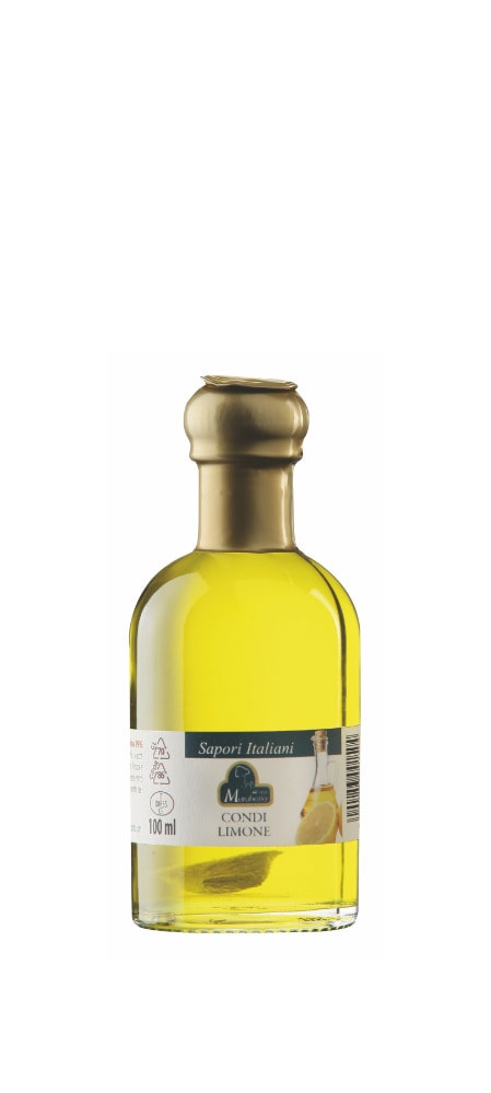 Condimento a base de aceite extra virgen de oliva 99% con limòn